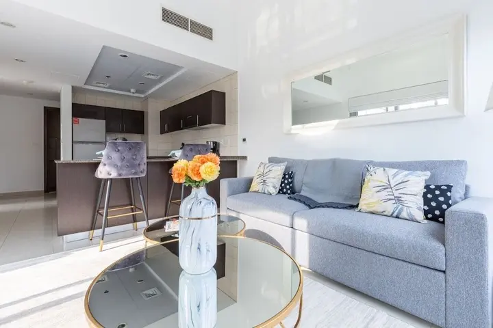 Дубай: 1BR Tranquil Space With Incredible Marina Views!