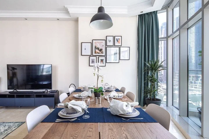 Дубай: Modern + Premium 2BR With Full Dubai Marina Views!