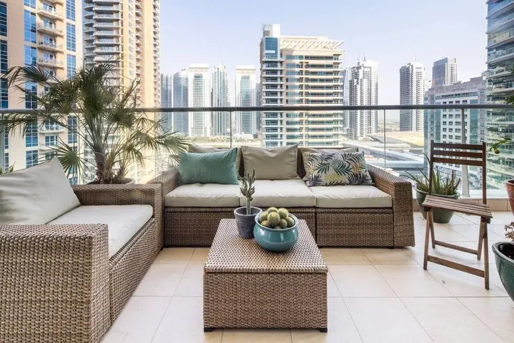 Дубай: Modern + Premium 2BR With Full Dubai Marina Views!