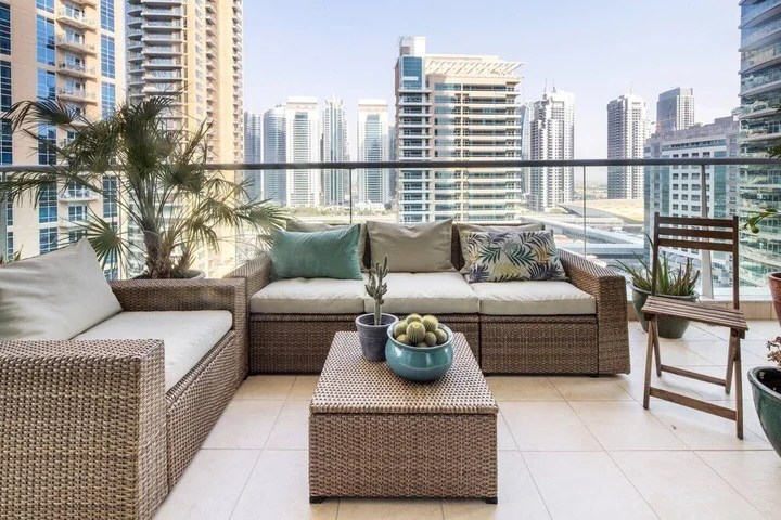 Дубай: Modern + Premium 2BR With Full Dubai Marina Views!