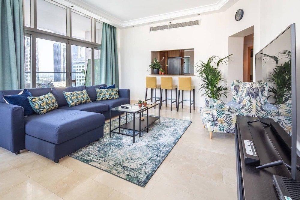 Дубай: Modern + Premium 2BR With Full Dubai Marina Views!