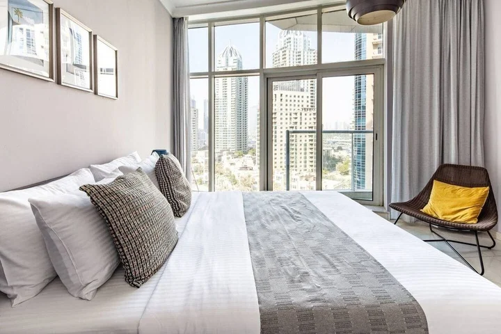 Дубай: Modern + Premium 2BR With Full Dubai Marina Views!