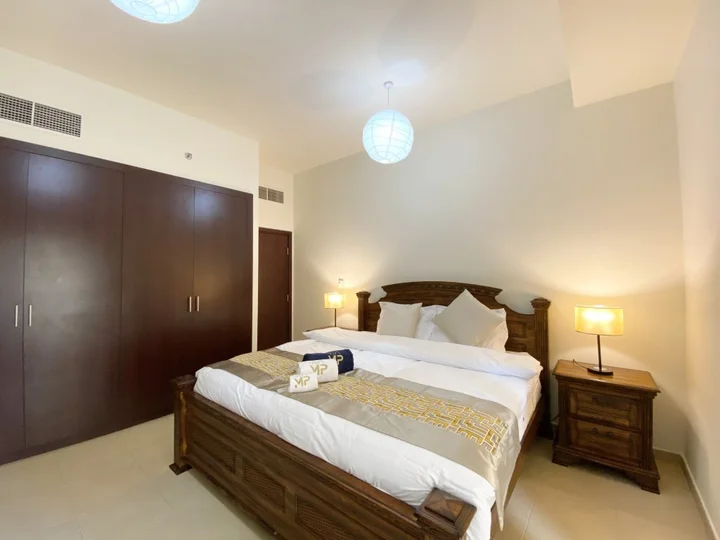 Дубай: Close to JBR Beach Spacious 2BR Marina views Apartments