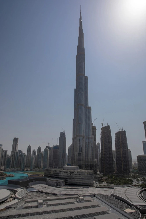 Дубай: The address Dubai Mall Balcony & View 3bed