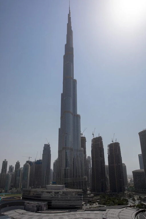 Дубай: The address Dubai Mall Balcony & View 3bed