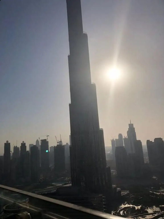Дубай: The address Dubai Mall Balcony & View 3bed