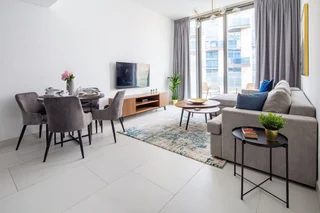 Дубай: Trendy & Capacious 1BR Apartment in The Palm