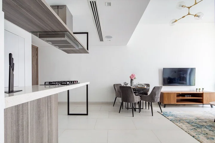Дубай: Trendy & Capacious 1BR Apartment in The Palm
