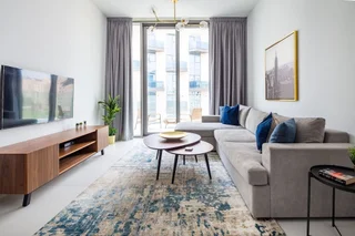 Дубай: Trendy & Capacious 1BR Apartment in The Palm
