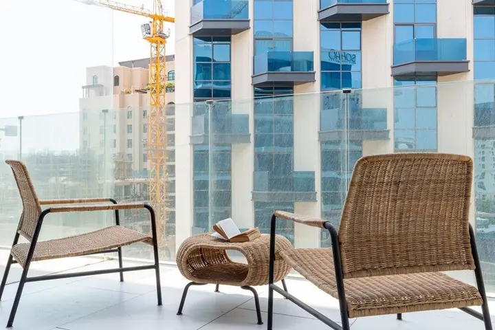 Дубай: Trendy & Capacious 1BR Apartment in The Palm