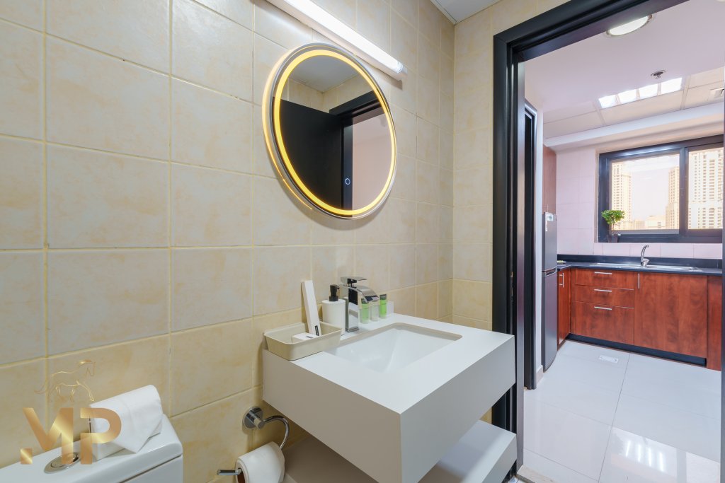 Дубай: Апартаменты 1 Bedroom with Panoramic Marina views