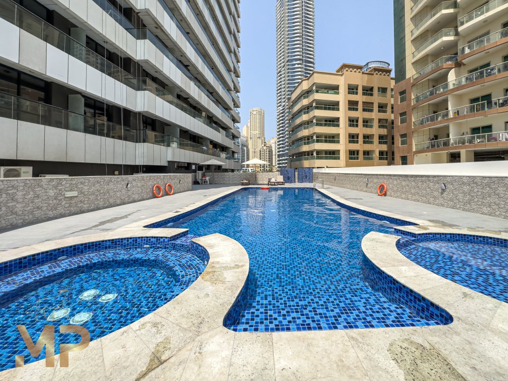 Дубай: Апартаменты 1 Bedroom with Panoramic Marina views