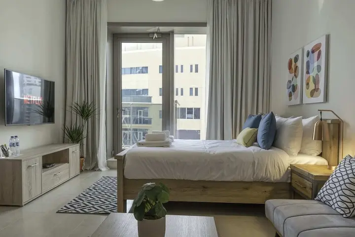 Дубай: Studio in Sparkle Tower With the Best View
