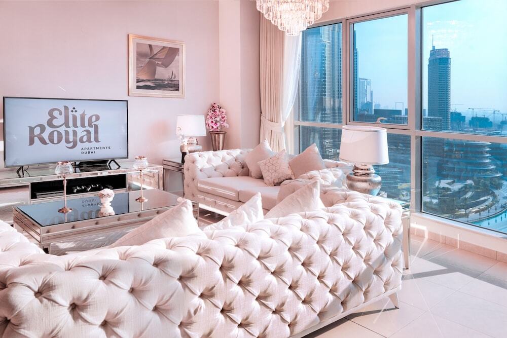 Дубай: Elite Royal Apartment - Burj Khalifa & Fountain view - The Royal