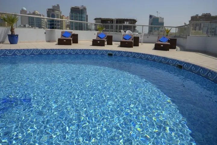 Дубай: Al Waleed Palace Hotel Apartments-Al Barsha