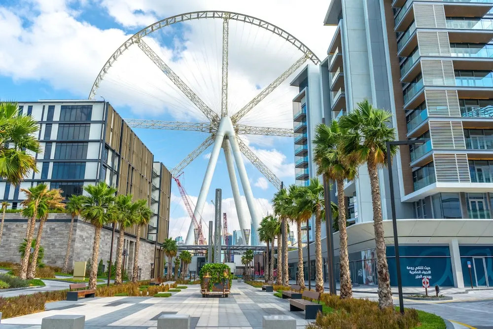Дубай: FAM Living - Bluewaters Island - Ain Dubai