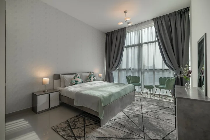 Дубай: HiGuests Vacation Homes - Oudah Tower Apartments	