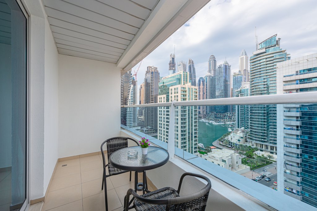 Дубай: Апартаменты Marco Polo - Splendid 1BR Apt with Marina View & Close to Metro