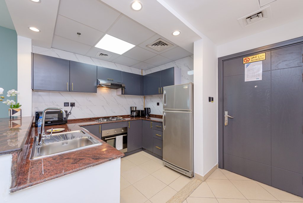 Дубай: Апартаменты Marco Polo - Splendid 1BR Apt with Marina View & Close to Metro