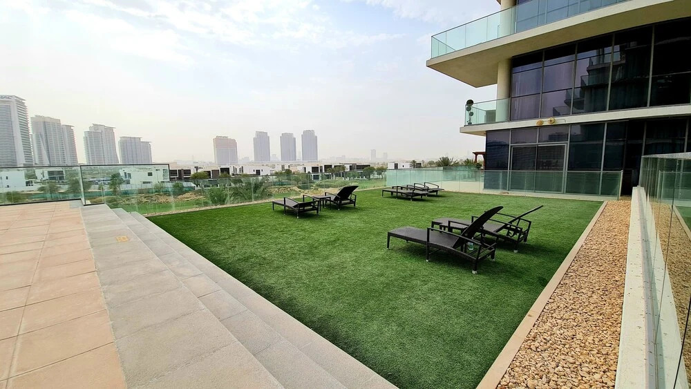 Дубай: Апартаменты Stunning 1 BR Golf Views Damac Hills