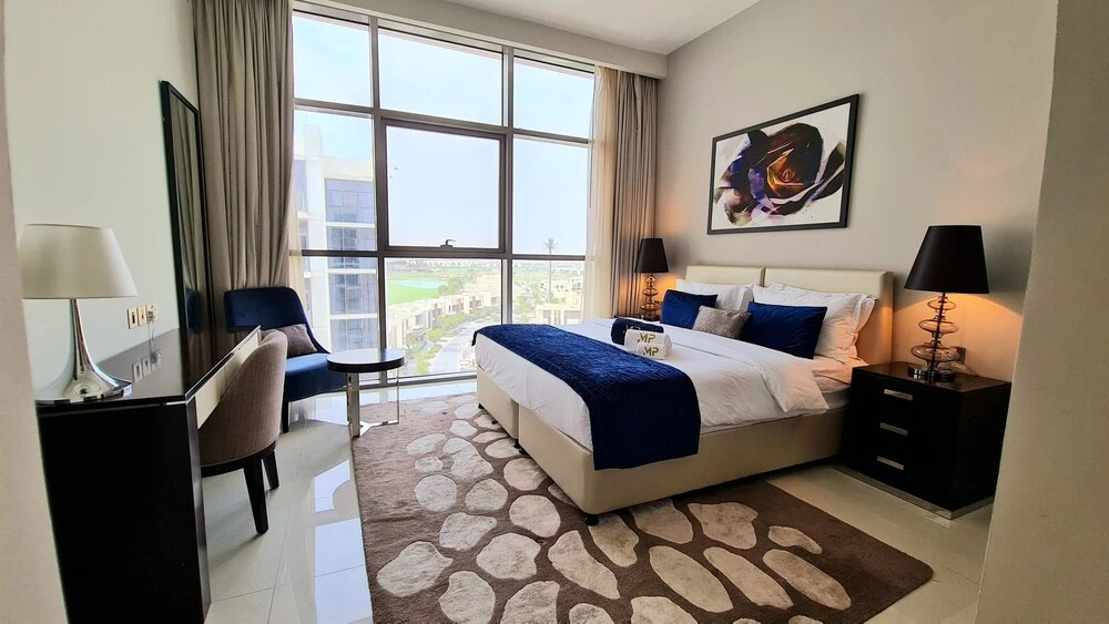Дубай: Апартаменты Stunning 1 BR Golf Views Damac Hills