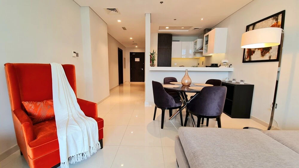 Дубай: Апартаменты Stunning 1 BR Golf Views Damac Hills