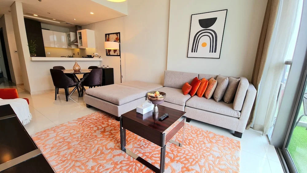 Дубай: Апартаменты Stunning 1 BR Golf Views Damac Hills