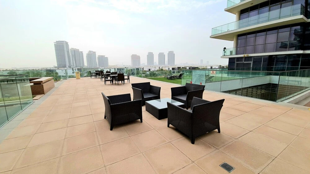Дубай: Апартаменты Stunning 1 BR Golf Views Damac Hills