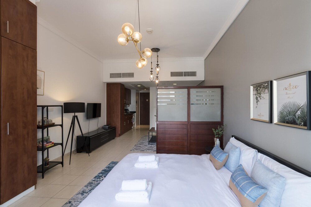 Дубай: Homely Studio in JLT With Amazing Views of Dubai Marina