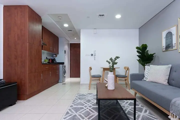 Дубай: Homely Studio in JLT With Amazing Views of Dubai Marina