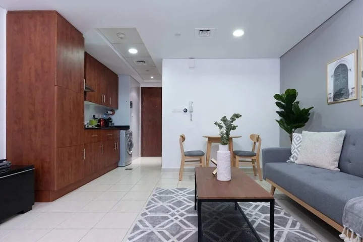 Дубай: Homely Studio in JLT With Amazing Views of Dubai Marina