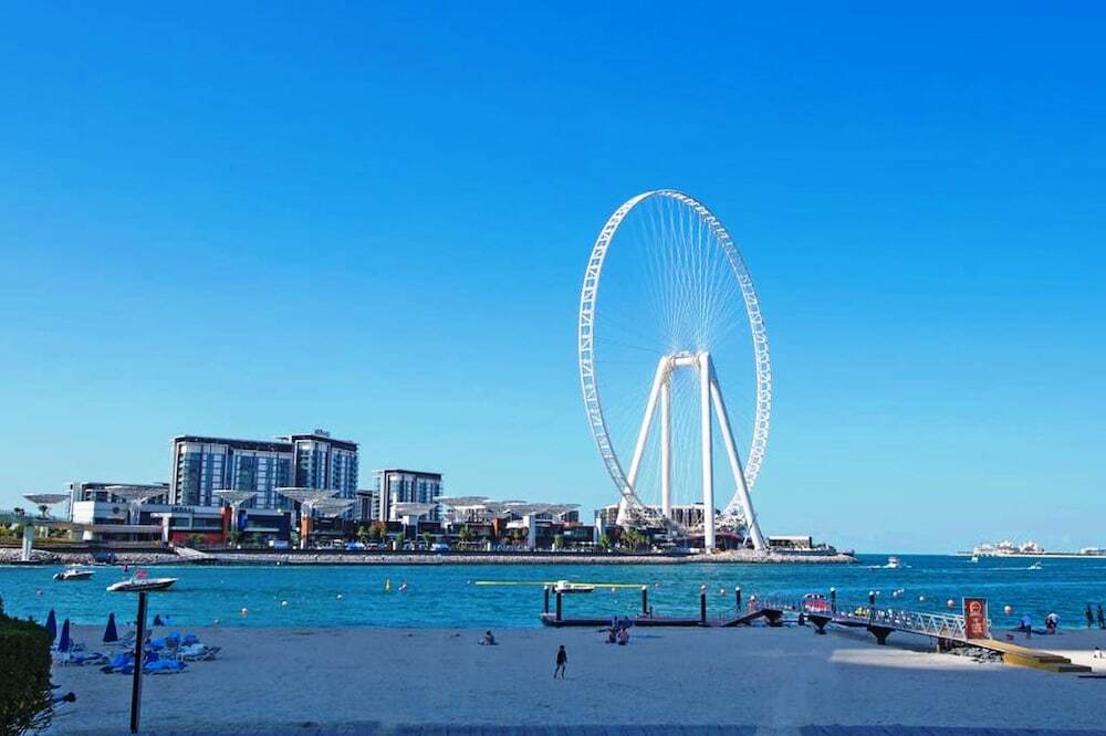 Дубай: Pelican Stay - Full Marina and Pool View
