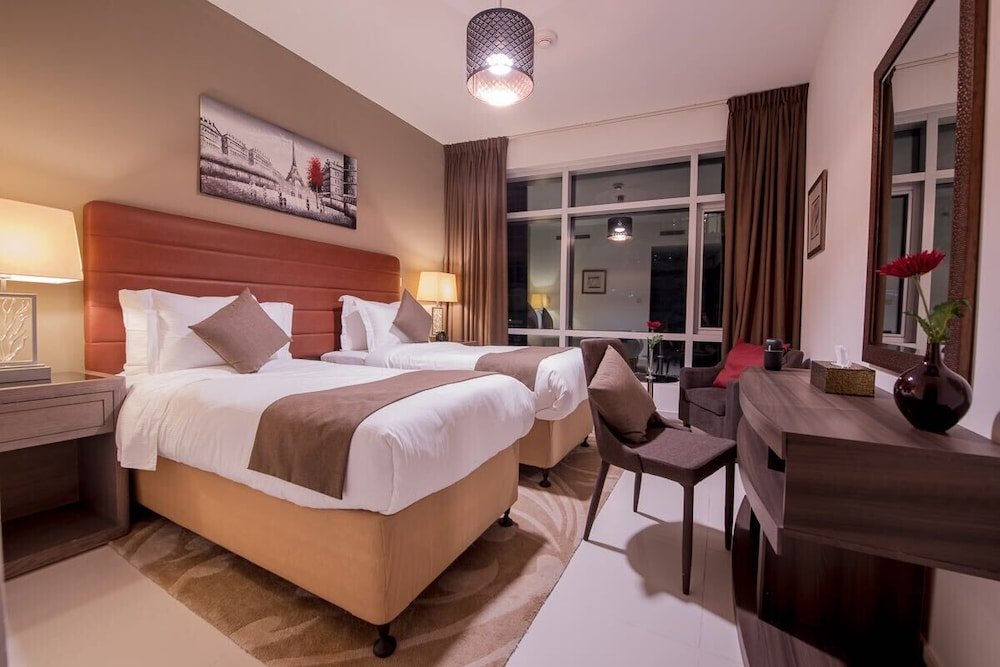 Дубай: OSKENA Vacation Homes - The Loft Tower Downtown