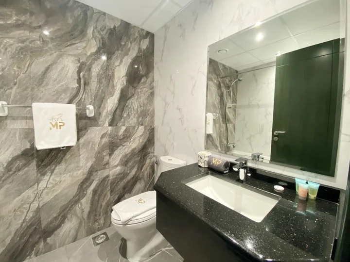 Дубай: Апартаменты Studio | Burj khalifa & Lake view | Business Bay