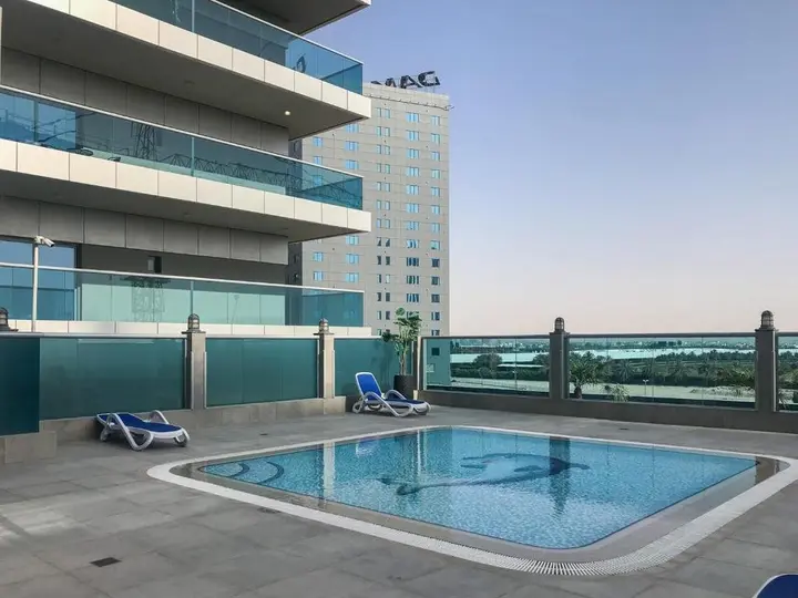 Дубай: Апартаменты Studio | Burj khalifa & Lake view | Business Bay