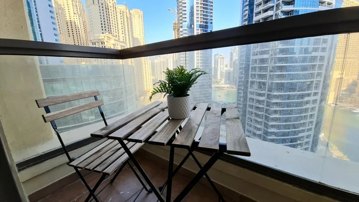 Дубай: Апартаменты Marco Polo - High-rise 1BR Apt with Amazing Marina Views