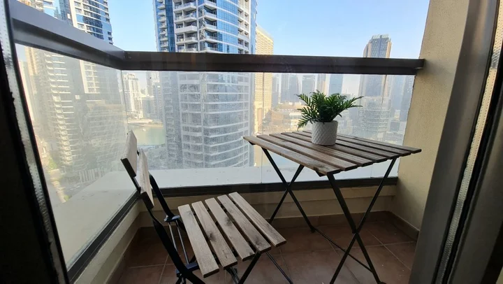 Дубай: Апартаменты Marco Polo - High-rise 1BR Apt with Amazing Marina Views
