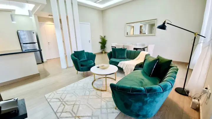 Дубай: Апартаменты Marco Polo - High-rise 1BR Apt with Amazing Marina Views
