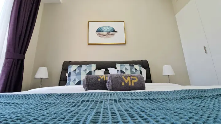 Дубай: Апартаменты Marco Polo - High-rise 1BR Apt with Amazing Marina Views
