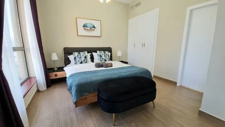 Дубай: Апартаменты Marco Polo - High-rise 1BR Apt with Amazing Marina Views