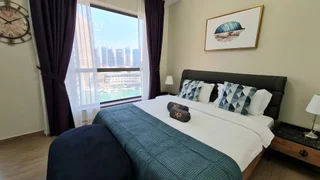 Дубай: Апартаменты Marco Polo - High-rise 1BR Apt with Amazing Marina Views