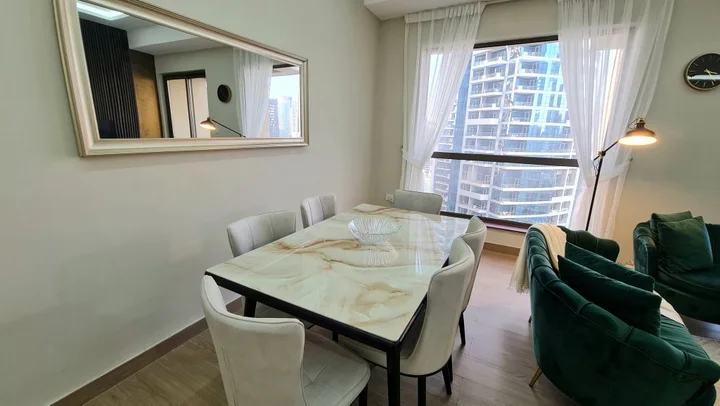 Дубай: Апартаменты Marco Polo - High-rise 1BR Apt with Amazing Marina Views