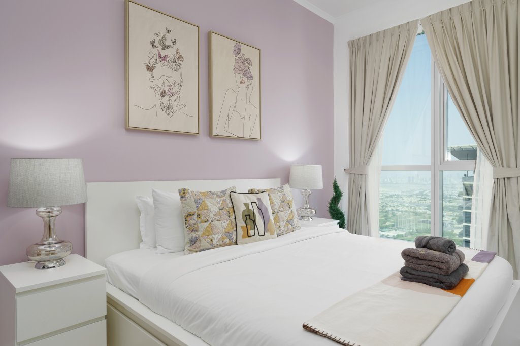 Дубай: Апартаменты Unique & Stylish High Floor close to Marine Club