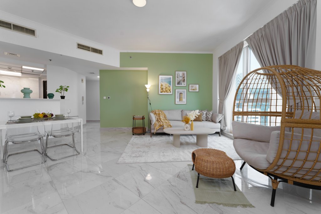 Дубай: Апартаменты Unique & Stylish High Floor close to Marine Club
