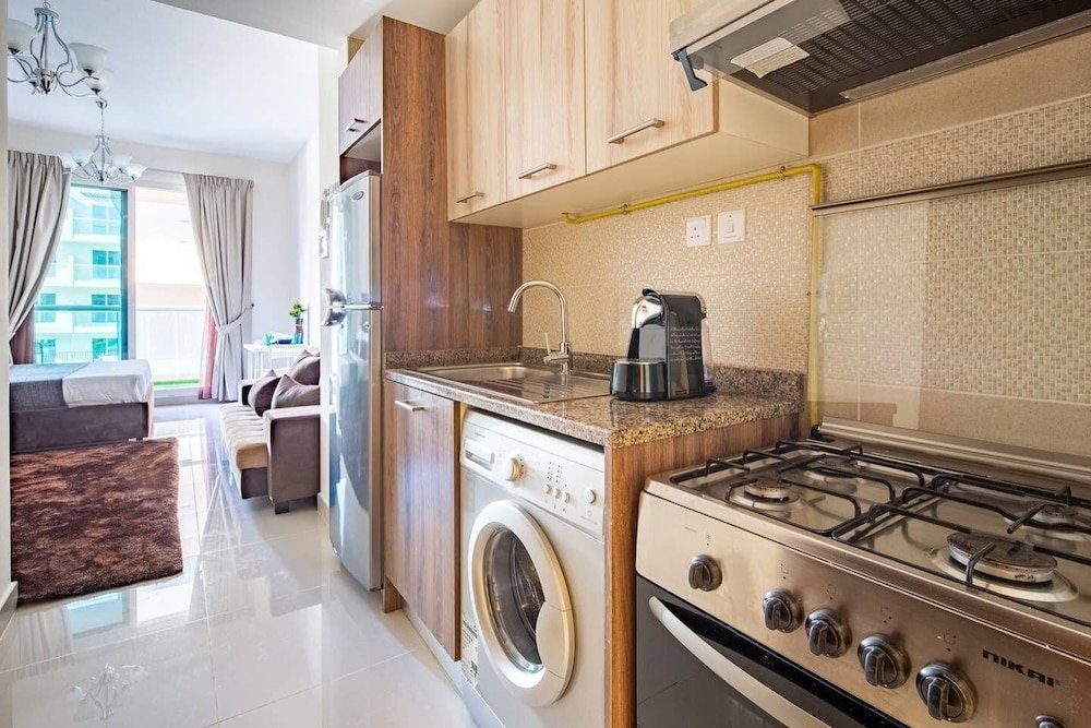 Дубай: Studio Apartment in JVC - Live a Life Shrouded In Luxury
