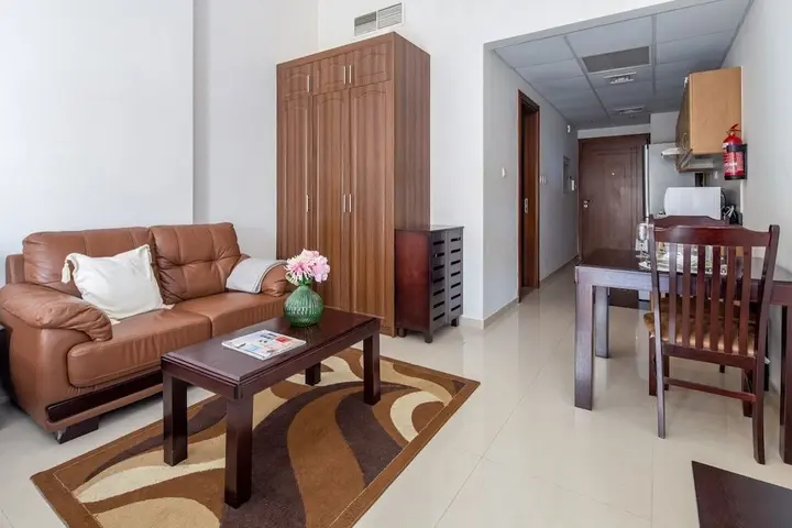 Дубай: Premier Studio in Sports City w/ Golf Course View!