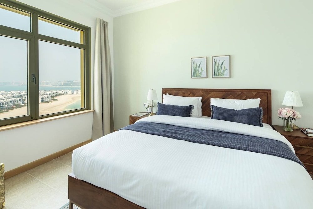 Дубай: Sleek And Elegant 1BR on The Palm!