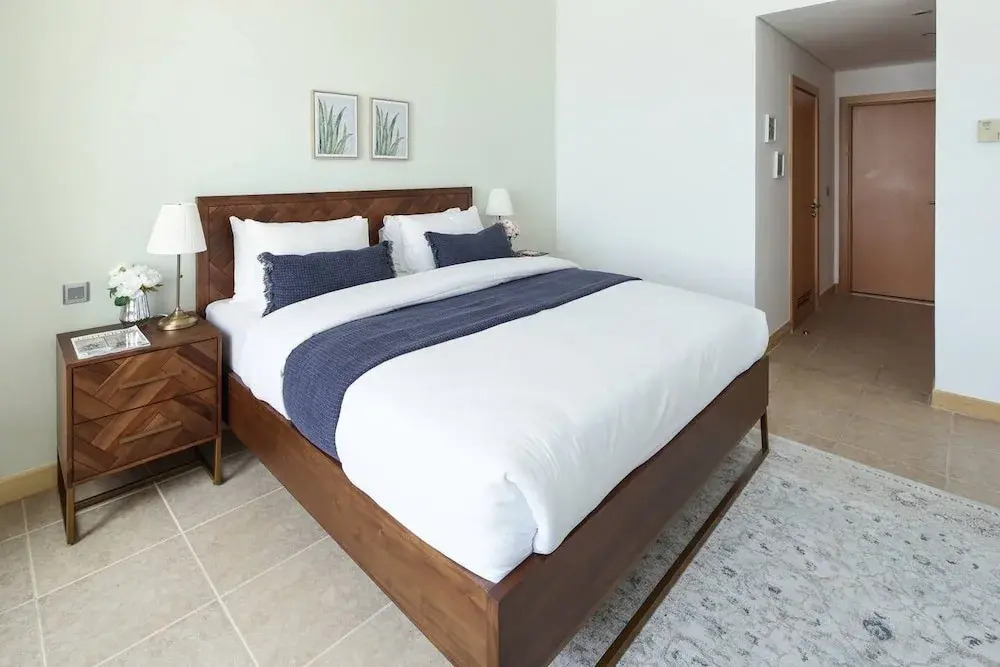 Дубай: Sleek And Elegant 1BR on The Palm!