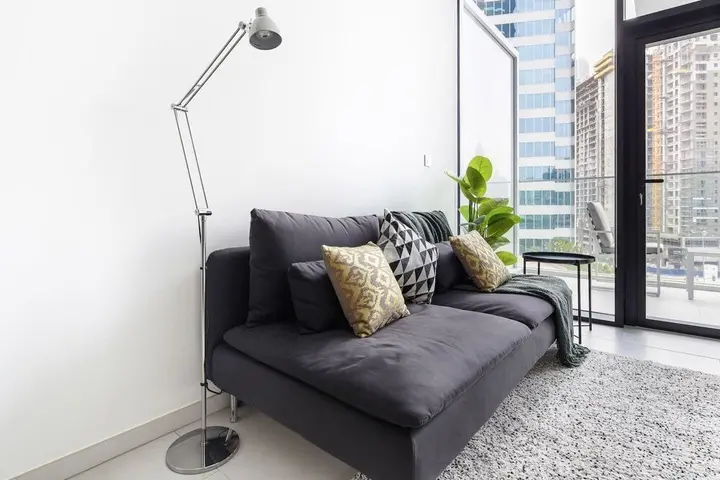 Дубай: Modern & Adorable Studio w/ Spectacular Burj Khalifa Views!