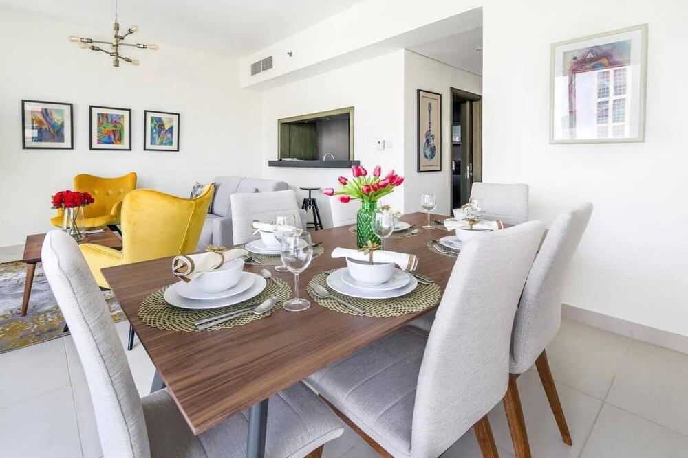Дубай: Phenomenal Burj Khalifa Views in This Lovely 2br!